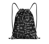 Algèbre Géométrie Mathématiques Abstraites Unisexe Sac À Cordon Grand Sac À Dos À Cordon Léger Gym Sack Pour Plage Gymnastique Natation Vacances