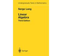 Algèbre linéaire – Springer Verlag