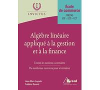 Algèbre Linéaire Appliqué À La Gestion Et À La Finance