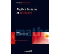 Algèbre Linéaire Et Bilinéaire - Cours Et Exercices Corrigés