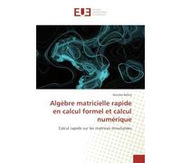Algèbre matricielle rapide en calcul formel et calcul numérique: Calcul rapide sur les matrices structurées