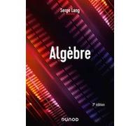 Algèbre Serge Lang (Auteur)