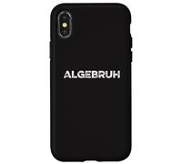 Algebruh Math Equations Funny Algèbre Professeur mathématicien Coque pour iPhone X/XS