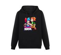 algem Johnnie Friday Night Funkin Boyfriend and Pico Hoody Size S