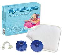Algenschnapper Kit de démarrage 2020 - Filtre supplémentaire pour Piscine - Kit de démarrage - Eau Enfin Claire pour Un Passeport de Bain sans ternissement