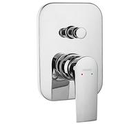 ALGEO SQUARE Mitigeur de douche encastrable chromé 2 sorties