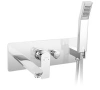 ALGEO SQUARE Robinet mitigeur encastrable bain + douchette