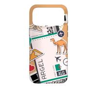 Alger Air Ticket Carte d'embarquement Avion Algérie Voyage Algérie Coque pour iPhone 17 Pro Max