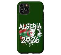 Algeria ALG 26 Peinture pour Fan Motif Drapeau algérien Graffiti Art Coque pour iPhone 11 Pro