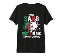 Algeria Alger l'algérie Les Algériens DZ Algérien Bled Retro T-Shirt Haut de Gamme