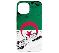 Algeria Algérie Vintage Drapeau Algérien Coque pour iPhone 15