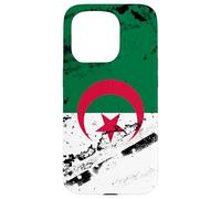 Algeria Algérie Vintage Drapeau Algérien Coque pour iPhone 15 Pro