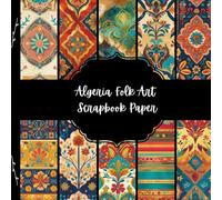 Algeria Folk Art Scrapbook Paper, African Junk Journal Paper, Travel Decorative Paper, DIY Projects, Origami, Collage Sheets, Decoupage Paper, 10 Designs, Double Sided