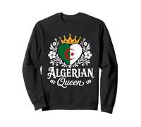 Algerian Queen Algeria Flag Proud Algerian Woman Sweatshirt