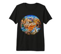 Algérie, Afrique du Nord, Arabe, chameaux T-Shirt Haut de Gamme