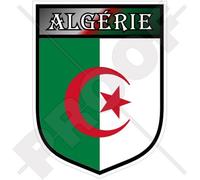 ALGERIE Algérienne Écusson Algerie 100mm Vinyl Sticker, Autocollant