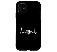 Algérie Battement de Cœur Drapeau Algérien Coque pour iPhone 11