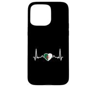 Algérie Battement de Cœur Drapeau Algérien Coque pour iPhone 15 Pro Max