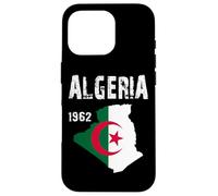 Algérie Carte Drapeau EST. Coque pour iPhone 16 Pro
