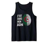 Algérie C'est Dans Mon ADN Algérien Fier Algeria In My DNA Débardeur