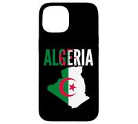 Algérie - Drapeau Carte Pays Algérie Coque pour iPhone 15