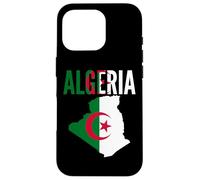 Algérie - Drapeau Carte Pays Algérie Coque pour iPhone 16 Pro