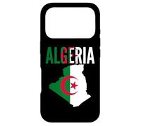 Algérie - Drapeau Carte Pays Algérie Coque pour iPhone 17 Pro