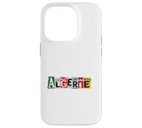 Algerie,Journal, Lettre, Algeria Coque pour iPhone 14 Pro