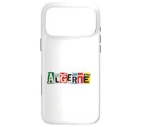 Algerie,Journal, Lettre, Algeria Coque pour iPhone 17 Pro Max