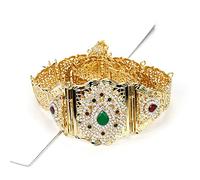 Algérie Maroc Mariée Bijoux de Mariage Ceinture de Corps Strass Caftan Ceinture