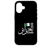 Algérie Nom en arabe Algérie Drapeau algérien Algérie Coque pour iPhone 16