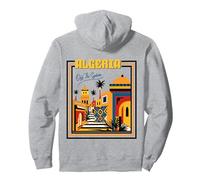 Algérie Off The System Retro Travel Art Sweat à Capuche