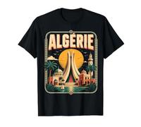 Algérie Vintage Monument des Martyrs Rétro Alger Cadeau T-Shirt Graphique avec Valeur