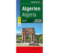 Collectif – Carte routière Algérie – Édition trilingue allemand-anglais-français – Broché
