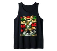 Algérien Fennec Fox Streetwear Desert Fox DZ Pride Urban Débardeur