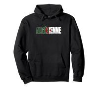 Algérienne Femme Drapeau Algérie Fierté DZ Origines Algérien Sweat à Capuche