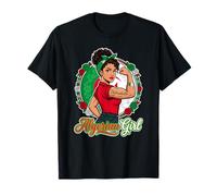 Algérienne Femme Drapeau Algérie Girl Afrique du Nord T-Shirt
