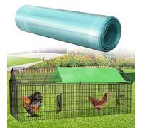 ALGFree Plaques de toit en polycarbonate 0,5 x 4 m - Plaque en plastique pour serre