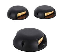 ALGFree Rond Spot Exterieur LED Encastrable, 4 Paquets Lumière Extérieure Au Sol AC85-265V, IP67 Chemin de Jardin Enterré Lampe de Jardin Décoration D'éclairage (Color : Warm White, Size : 8W)