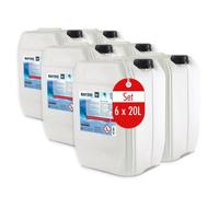 Algicide Anti Algues pour Piscine - 6 x 20 L (120 L), BAYZID® - Double Action Curative et Préventive - Efficace Contre Bactéries