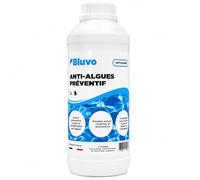 Algicide Anti-Algues Préventif Piscine 1L & 5L | Anti Eau Verte & Eaux Troubles | Traitement Anti-Algue Piscine et Spa | Action Préventive Longue Durée (1L)