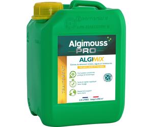 ALGIMIX 2,5L traitement toiture, mur et façade ALGIMOUSS concentré à diluer 014006