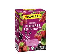 Algoflash Engrais Fraises et Petits Fruits, Action prolongée - 800 g