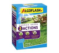 Algoflash Engrais pour gazon Naturasol 3 Actions – 3 kg