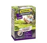 ALGOFLASH Engrais Gazon 3 Actions Naturanid, 3 kg | Engrais gazon 3 actions à la technologie NATURANID®, pour nourrir le gazon et limiter les mousses.