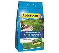 Algoflash Engrais Gazon Anti-Mousse Favorise la Repousse 3,6Kg (Lot de 4)