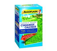 ALGOFLASH Engrais Gazon Cyanamide Calcique, Jusqu’à 80m², 4 kg, ECYA M80, Bleu