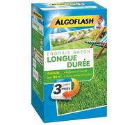 ALGOFLASH Engrais Gazon Longue durée 3 mois - 3,6kg