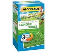 Algoflash Engrais gazon longue durée 3 mois EG3M120 3 kg Bleu