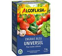 ALGOFLASH Engrais Liquide Rosiers, Fleurs Éclatantes, 1 kg, Potager